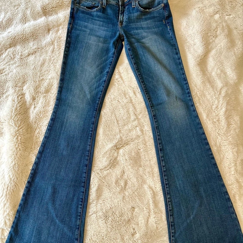 Genetic Denim Boot Cut Jeans in Classic Blue from Kiston LA - worn once!